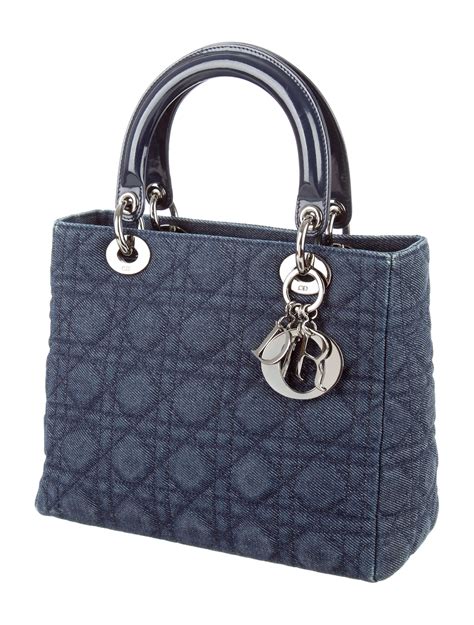 denim Lady Dior Bag